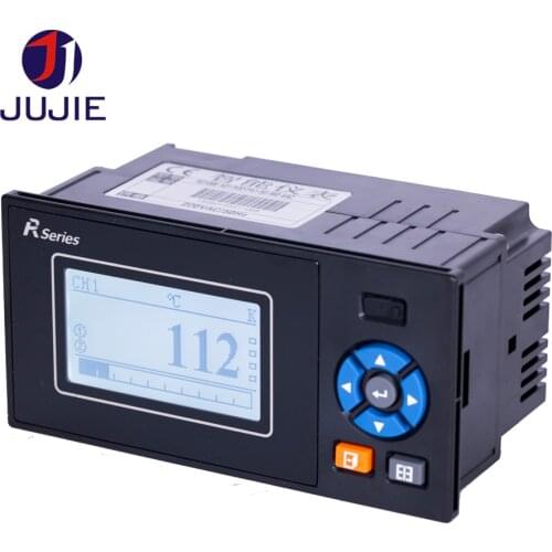 4 channels paperless recorder chart recorder temperature data logger pressure humidity current voltage curve monitoring 4-20mA