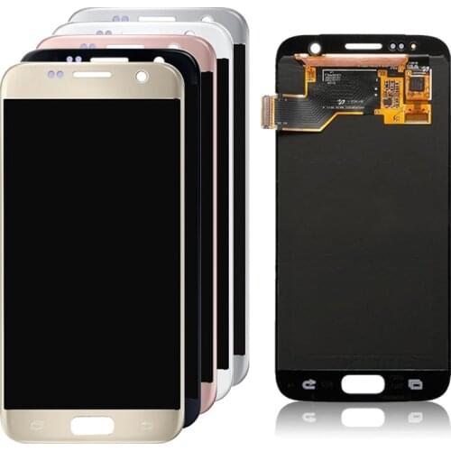 5.1" LCD Display Screen for Samsung Galaxy S7 G930 G930F LCD Display Touch Screen Assembly Replacement Free Tools