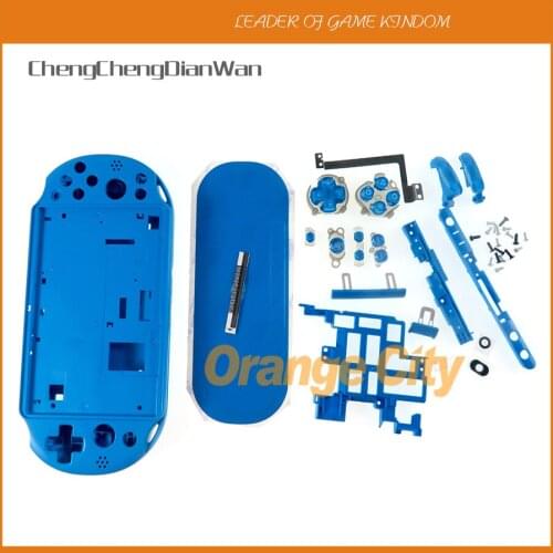 6sets Replacement Full Housing Shell Case cover with Buttons for PSVITA 2000 PSV 2000 game console