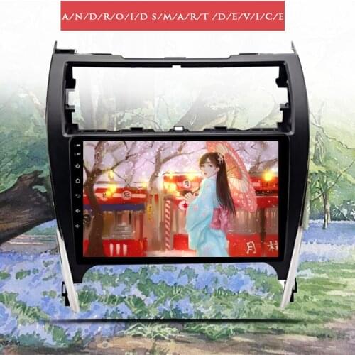 10.1'' IPS Screen Android 10 For Toyota Camry 2012 - 2017 Car DVD Radio Stereo Player With GPS Navi 4G Lte WIFI BT Carplay RDS