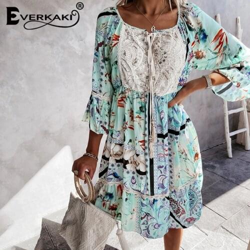 Everkaki Boho Summer Dresses