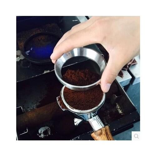 FeiC 1pc IDR (Intelligent Dosing Ring) for 57-58mm Brewing bowl Aluminum accurate amount of Coffee powder for espresso barista