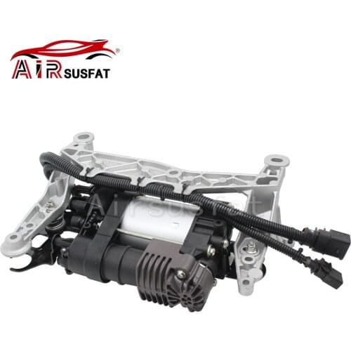 Air Suspension Compressor Pump with Bracket For VW Touareg NF II For Porsche Cayenne 958 2011-2017 95835890101 95835890102