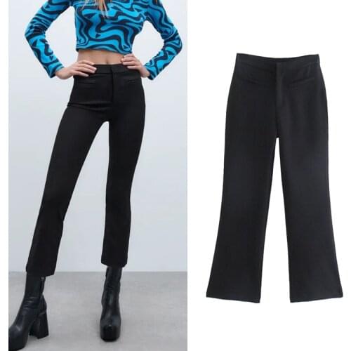 Женские брюки клеш Kumsvag China At AliExpress