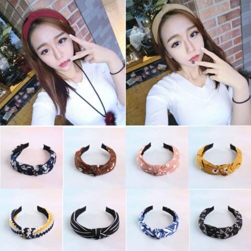 2018 New Women Headband Fashion Cute Headwear 13 Kind Of Style Women Headband Headwrap Hair Band Hoop Knot