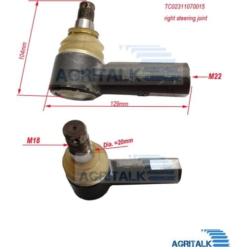 The right steering joint for Lovol series tractor parts, , part number: TC02311070015