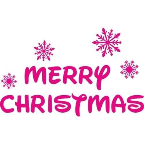 Merry Christmas Snowflake Wall Stickers Home Decor Living Room Window Decor Party Decoration Wall Decal Mural A662