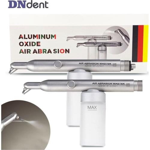 Dental Air Polisher Abrasion Sandblasting with water spray 2in1 sandblaster system teeth whitening cleaning handle pen