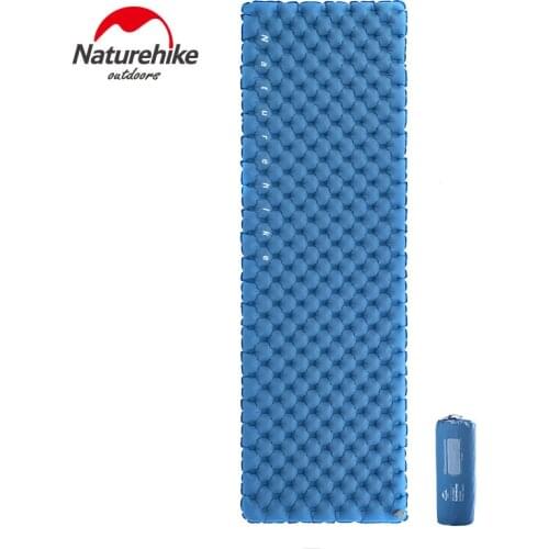 Naturehike Outdoor Camping Mattress Ultralight Compact Folding Inflatable Portable Backpacking Sleeping Pad Hiking Sleeping Mat