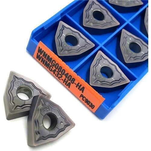 WNMG080408 HA PC9030 Carbide Inserts External Turning Tool metal lathe tools CNC turning insert Cutting tool