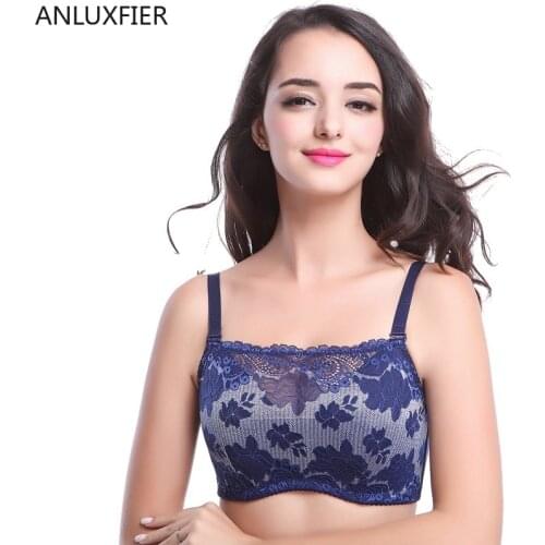 X9061 Comfortable Mastectomy Bra 75-95ABC Artificial Breasts Bra with Pockets for Breast Cancer Bra Lingerie Plus Size Underwear