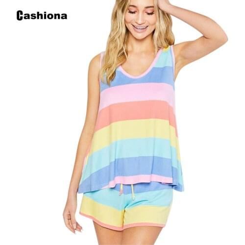 Plus size 4xl 5xl Women Two Piece Set 2021 Summer Casual Loose Shirt Lace-up Shorts Set Woman New Striped Tracksuit Streetwear