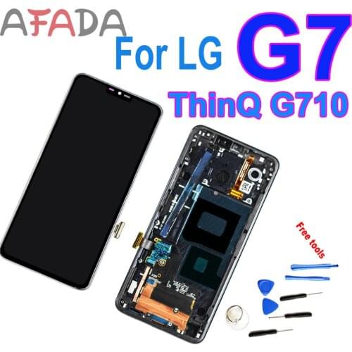 AAA+ 6.1" LCD Display For LG G7 G710EM G710PM G710VMP G710TM G710N G710VM Touch Screen Digitizer Assembly For LG G7 ThinQ G710