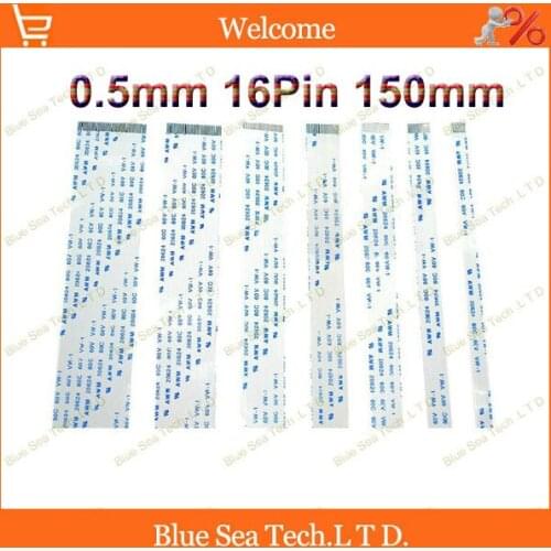 20pcs/lot FFC FPC Flexible Flat Cable 0.5mm pitch 16pin 150mm Isotropy or Anisotropy cable,20624.Welcome custom-made Order
