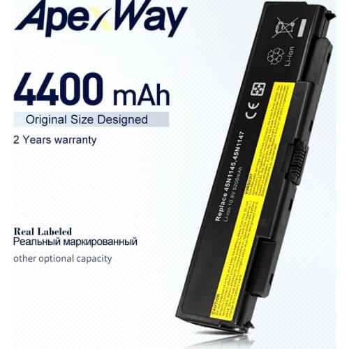 10.8V Laptop Battery for Lenovo ThinkPad T440P T540P W540 L440 L540 45N1145 45N1148 45N1149 45N1150 45N1160 45N1161 4400mAh