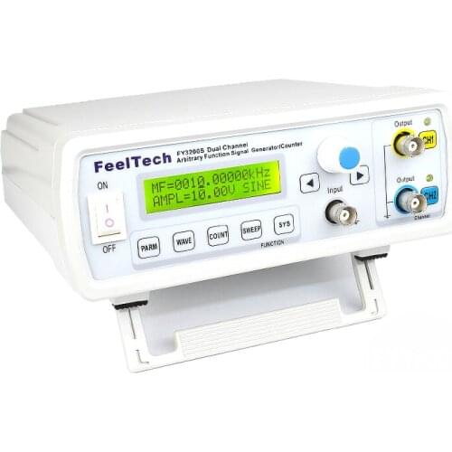 FY3200S dual channel arbitrary waveform DDS function signal generator / signal source / frequency meter