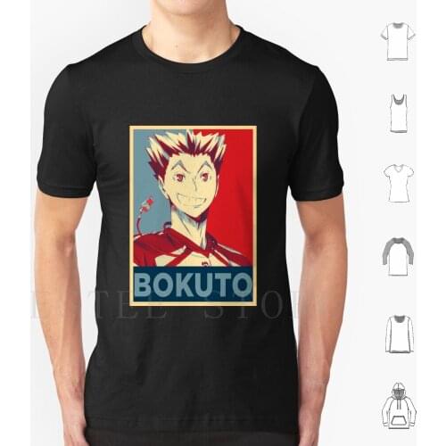 ? Kōtarō Bokuto Hope T Shirt Print Cotton Haikyuu Bokuto Anime Manga Fukurodani Haikyu Keiji Karasuno Bokuto Koutarou Bokuto