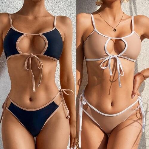 Swimsuit For Women 2021 New Womens Bathing Suits Tube Top Clothing Bikini Set Woman Swimsuits Sexy Summer Bikini Feminino
