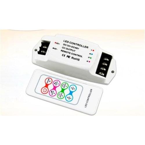 3CH Constant Current Multi-function RGB Controller RF remote LED RGB cotroller DC12V-DC48V LED Controller