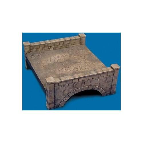 Scene model resin stone bridge 1:35