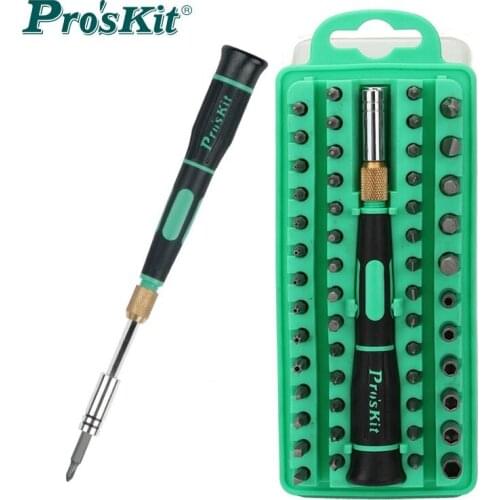 Proskit SD-9828 58 in 1 repair professional 3C modified screwdriver set for mobile phone digital camera disassembly repair