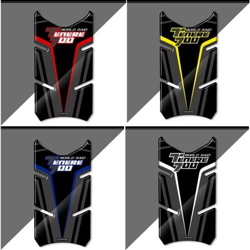 FOR YAMAHA Tenere 700 T700 XTZ XT700 Stickers Tank Pad Protector Trunk Luggage Cases Emblem Badge Logo Decal 2019 2020 2021