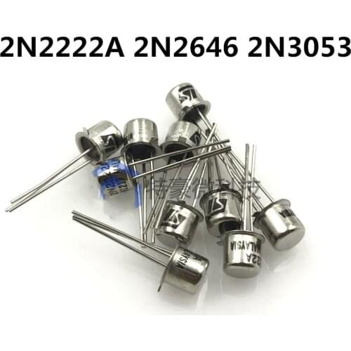 Original New 5pcs/ 2N2222A 2N2646 2N3053 TO-39 TO39