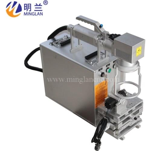 Popular 20W 30W 50W Fiber Laser Marking Machine For Metal & Non Metal
