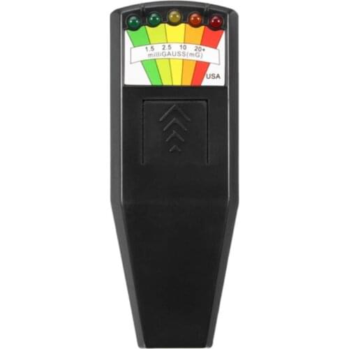 Handheld LED Electromagnetic Field Meter Detector Portable Gaussmeter EMF Radiation Detecting Meter Tester