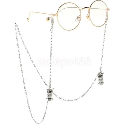 Anti Slip Women Men Eyeglasses Sunglasses Holder Retainer Cord Reading Glasses Necklace Lanyard Chain