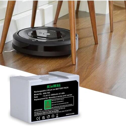 Vacuum Cleaner Battery for iRobot Roomba e Series and i Series Roomba i7 i7 + e5 e6 7150 7550 e5150 e5152 4624864 ABL-D1