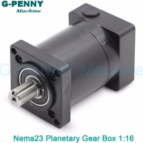 1:16 Nema23 stepper Motor Planetary Reduction Ratio 16:1 planet gearbox 57 motor speed reducer, High Torque high quality