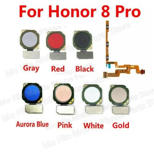 Touch ID Fingerprint Sensor Scanner Connector Home Return Button Key Flex Cable For Huawei Honor 8 Pro