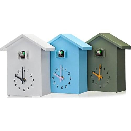 Modern Bird Cuckoo Quartz Wall Clock Home Living Room Horologe Clocks Timer Office Home Decoration Gifts Hanging Watch