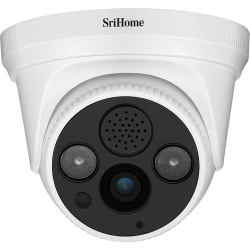Sricam SH030 3.0MP Dome IP Camera H.265 Security CCTV Wifi Camera Two Way Audio Alarm Push ONVIF Video Surveillance Work On NVR