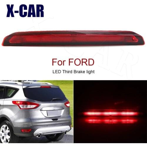 X-CAR-Error free LED third brake light warning light for For Ford Escape Kuga 2013-2019 12V stop light lamp