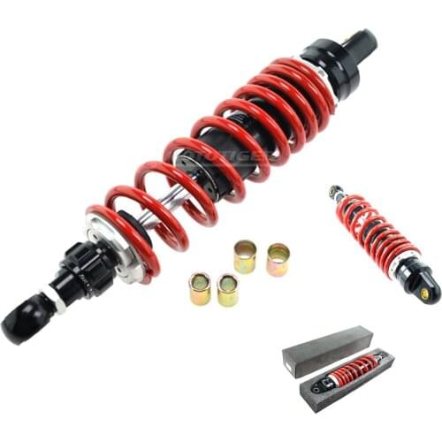 Universal 330mm/340mm/360mm Motorcycle Damping Adjust Rear Shock absorber For Honda Yamaha Kawasaki Suzuki ATV Quad Dirt Bike