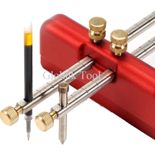 Aluminum Alloy Wire Drawing Machine Carpenter Scriber Marking Device Woodworking Marking Tool