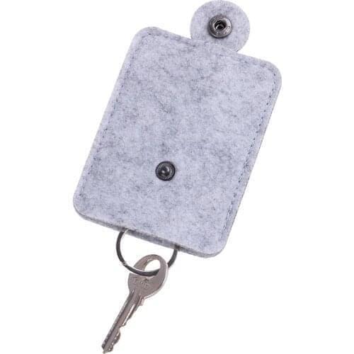 1PC Car Key Wallet Purse Keychain Holder Pocket Keys Organizer Pouch Case Bag