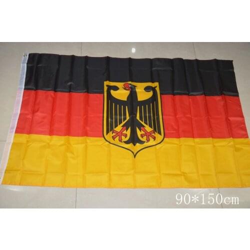 4# 3*5ft Germany Flag wholesale 90*150cm polyester flag
