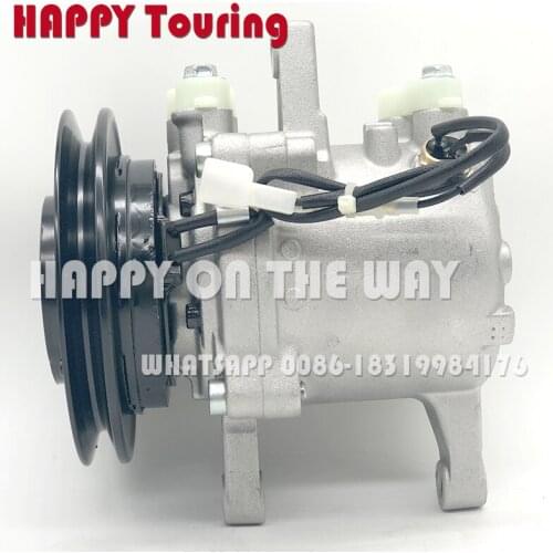 CAR AC COMPRESSOR WITH CLUTCH KUBOTA M108S, M110, M5140, M7040, M96S 3C581-50060 447260-5780 3C581-97590 447260-5781 447220-6771