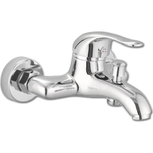 Free shipping Fashion bathroom shower faucet with single handle bath faucet and solid brass bathroom shower mixer tap