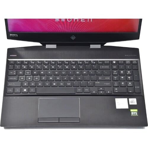 OVY Keyboard Covers for HP OMEN 15-DH DH000 DH0002NP 15-DH0012NG clear laptop protector Skin cover anti dust TPU protective film