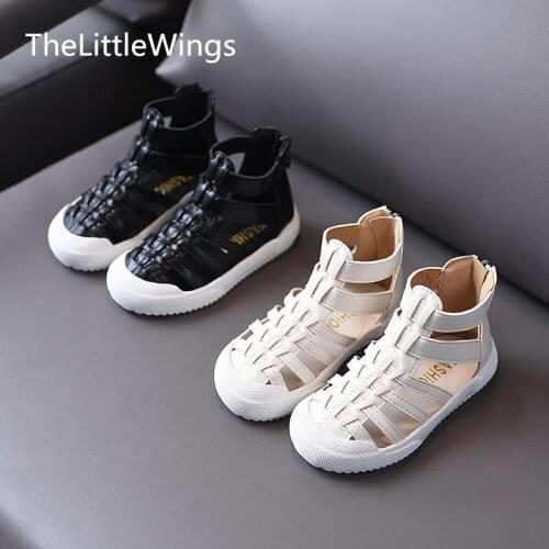 Childrens Rome Shoes Spring Summer 2021 New Boys' Girls' Leisure Sandal Korean Light And Breathable Shoes 1-6 Years Old