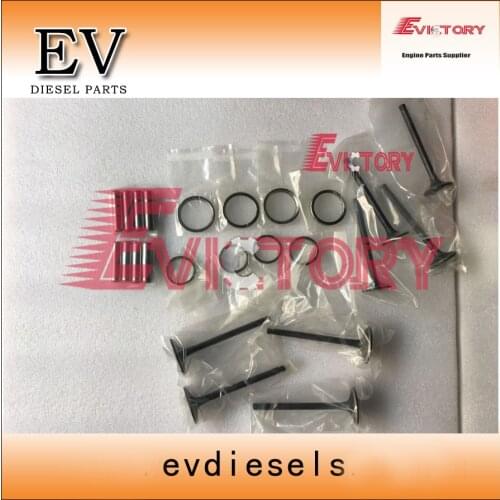 EV For Yanmar engine 4D84 4D84E 4TNE84 4TNV84 4D88 4TNE88 4TNV88 Valve+valve guide+valve seat