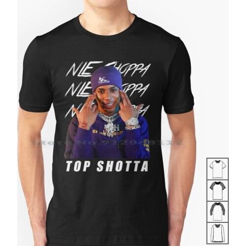 Nle Choppa T Shirt 100% Cotton Nle Choppa Choppa Nle Top Shotta Dababy Lil Baby Gunna Youngboy Lil Tecca Lil Durk Lil Mosey Rap