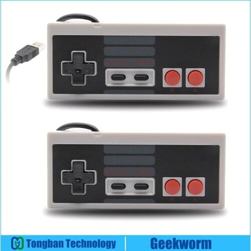 Raspberry Pi No Driver 8 Keys USB Nintendo NES Game Controller NESPi Case Gamepad Joystick Handle for Raspberry Pi 3 Model B PC