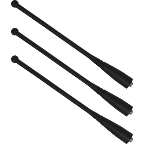 3PCs Whip Antenna UHF403-520MHz for Motorola Radio XTS3000 XTS1500 XTS5000 XTS2500 HT1000 PR1500 MT2100 MTP200 MTX838 MTX8000