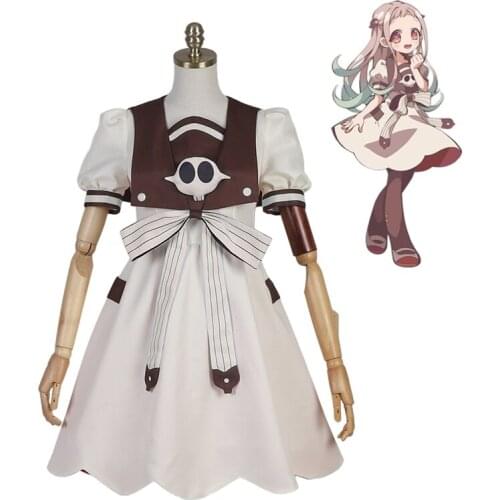 New Anime Toilet-Bound Hanako-kun Cosplay Costume Nene Yashiro Uniform Dress Women Carnival/Halloween Party Costumes Suit