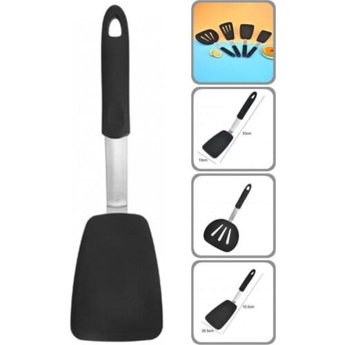 Multi-functional Durable Silicone Heat Resistant Large Spatulas Heat Resistant Silicone Spatulas Safe for Cooking Fish